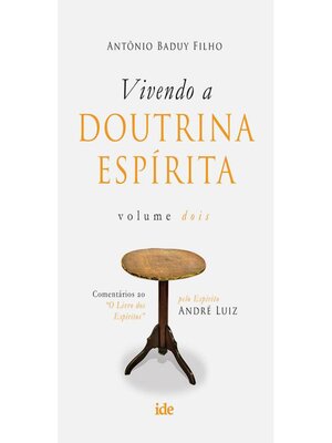 cover image of Vivendo a Doutrina Espírita--Volume II
